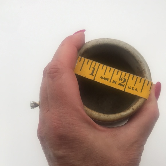 VTG Michael Schyler Flat Earth Set of 2 Art Pottery Goblets - Picture 12 of 13